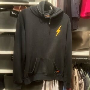 Aviator Nation navy lightening bolt sweatshirt size small